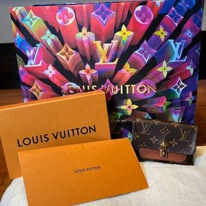 Louis Vuitton Flower wallet monogram authentic